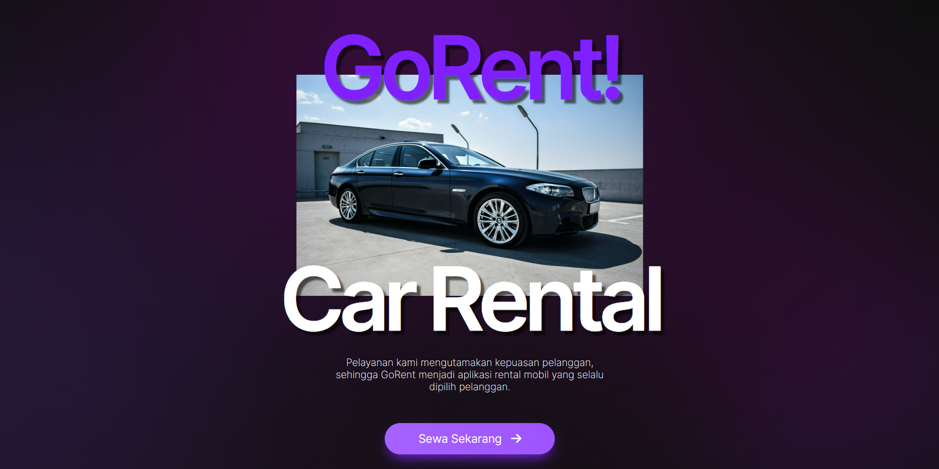 Car Rental Website
